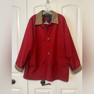 90's Woodlake Red Barn Coat Chore Jacket Men's LG (women’s L/XL)
